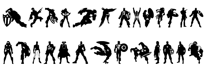 Super Soldier Regular Font LOWERCASE