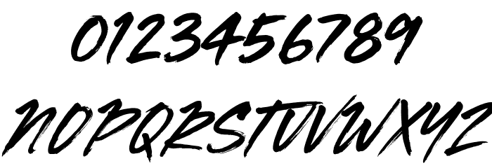 Super Sonic Font OTHER CHARS
