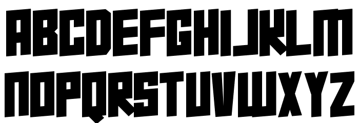 Super Squad Font LOWERCASE