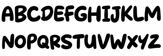 Super Starfish Regular Шрифта ВЕРХНИЙ