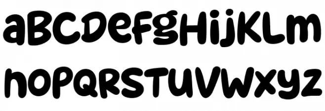 Super Starfish Regular Шрифта строчной