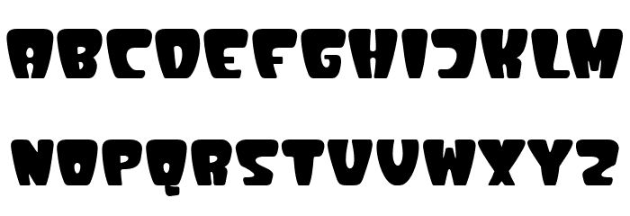 Super Stone Font LOWERCASE