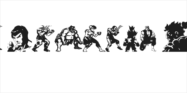 Super Street Fighter Hyper Fonting Logo