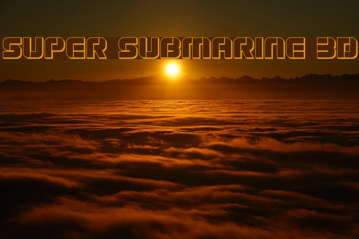 Super Submarine 3D Example 2