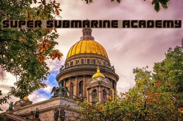 Super Submarine Academy Example 1