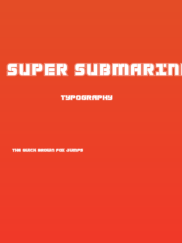 Super Submarine Academy Poster