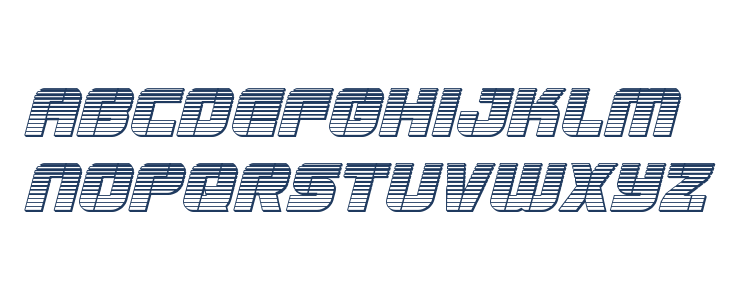 Super Submarine Chrome Italic Lowercase