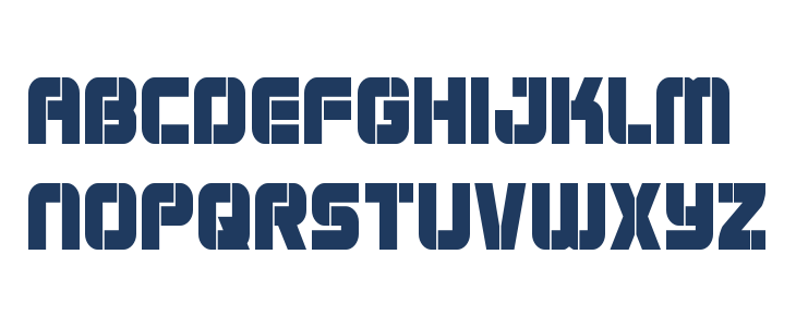 Super Submarine Condensed Lowercase