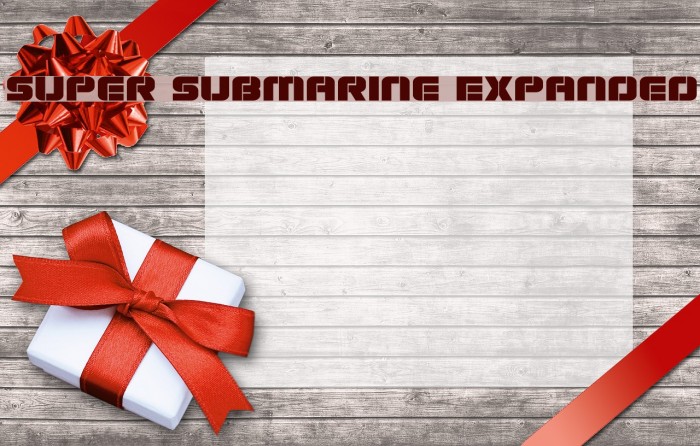 Super Submarine Expanded Example 2