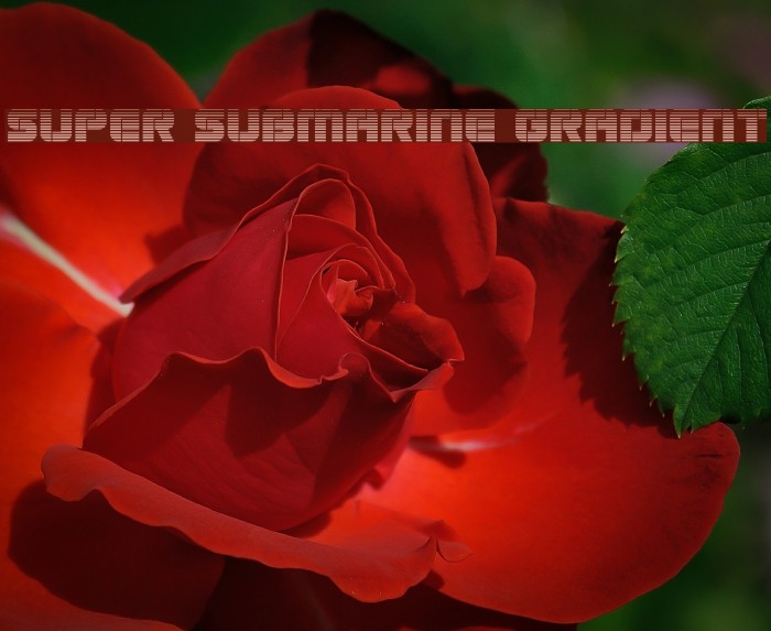 Super Submarine Gradient Example 2