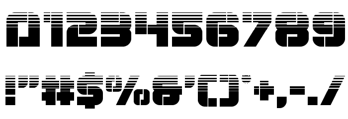 Super Submarine Halftone Font OTHER CHARS