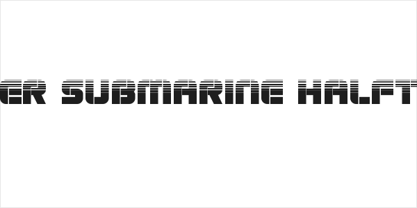 Super Submarine Halftone Logo