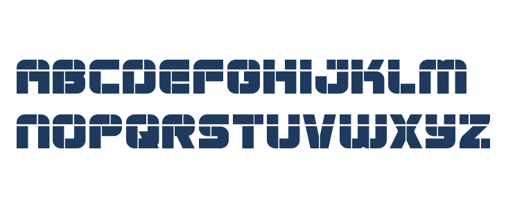 Super Submarine Laser Lowercase