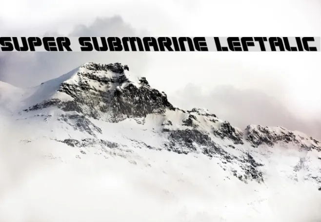 Super Submarine Leftalic Example 3