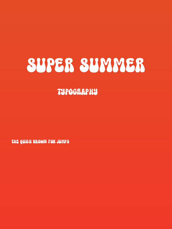 Super Summer Poster