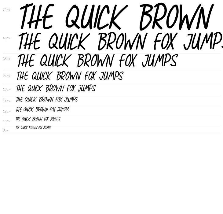 Super Sunrise Italic Waterfall