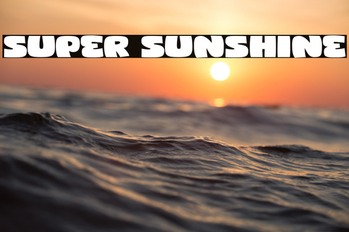 Super Sunshine Example 2