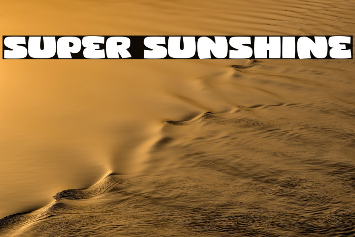 Super Sunshine Example 3