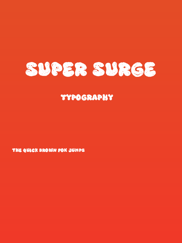 Super Surge Poster