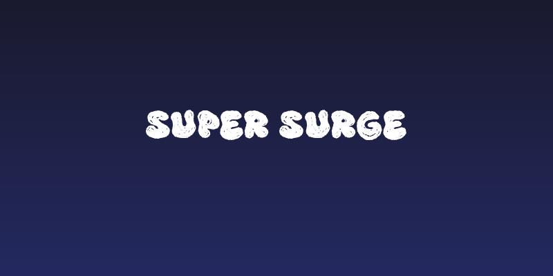 Super Surge Social Header