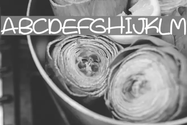 Super Sweet Font examples