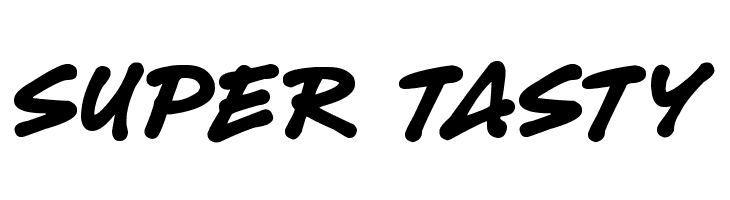 Super Tasty  font caratteri gratis