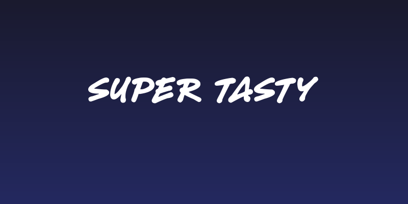 Super Tasty Social Header