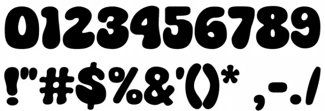 Super Theory Font OTHER CHARS