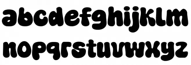 Super Theory Font LOWERCASE