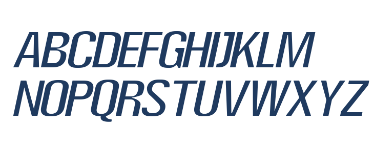 Super Thin Italic Lowercase