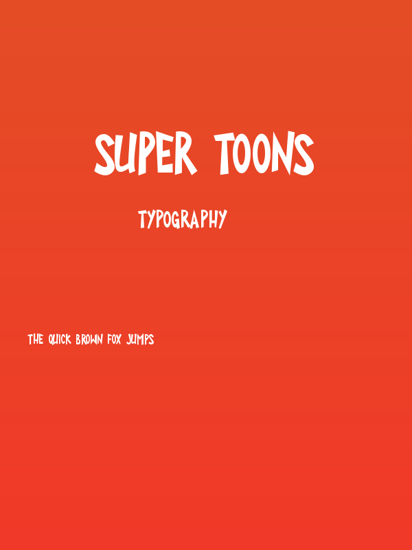 Super Toons Poster