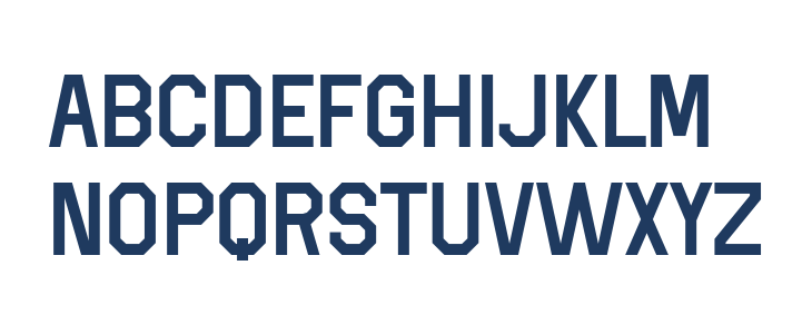 Super Touchdown Uppercase