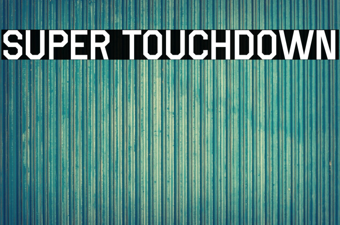 Super Touchdown Example 2