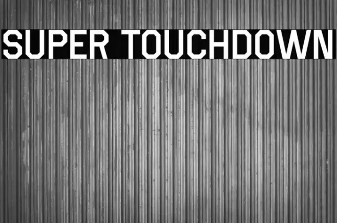 Super Touchdown خط examples