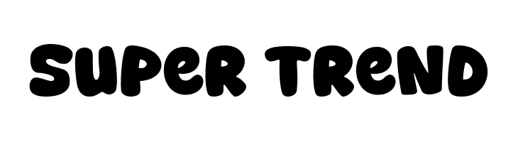 Super Trend  Fuentes Gratis Descargar