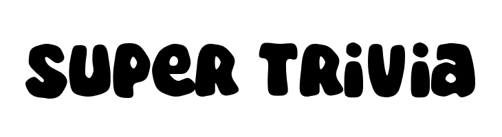 Super Trivia  Frei Schriftart Herunterladen
