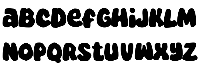 Super Trivia Font LOWERCASE