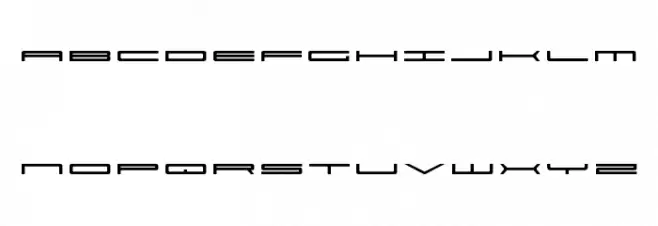 Super Ultra 911 フォント 大文字