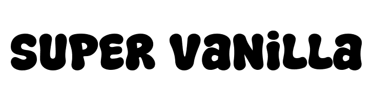 Super Vanilla  les polices de caractères gratuit tlcharger