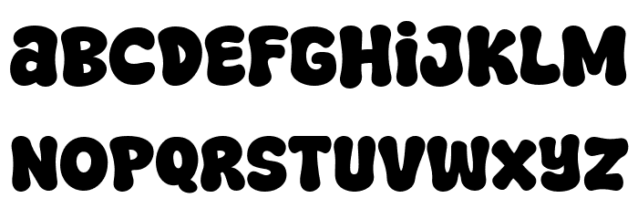 Super Vanilla Font LOWERCASE