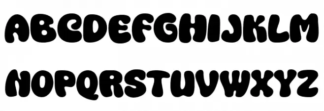 Super Water Шрифта ВЕРХНИЙ