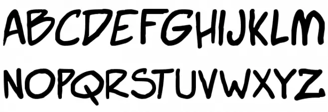 Super Webcomic Bros. Caratteri MINUSCOLO