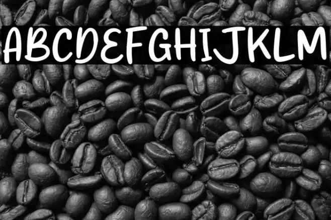 Super Welcome Font examples