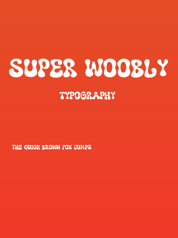 Super Woobly Poster