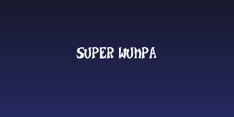 Super Wumpa Social Header