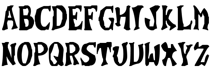 Super Wumpa Font LOWERCASE