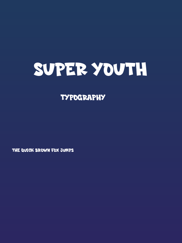 Super Youth Poster