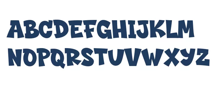 Super Youth Caratteri MINUSCOLO