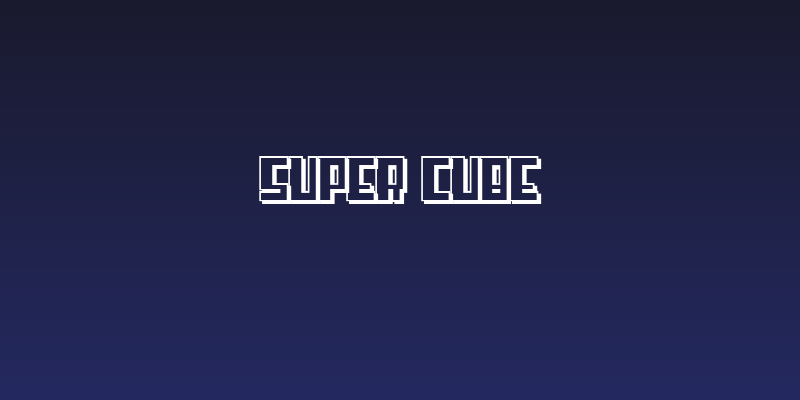Super cube Social Header