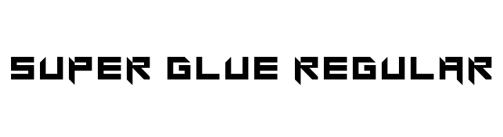 Super glue Regular  नि: शुल्क फ़ॉन्ट्स डाउनलोड
